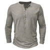 Scott - Knopfleiste Langarm - Taupe / S