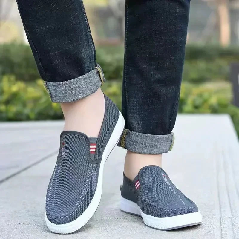 Kristo | Urban Canvas Schuhe mit gestreiftem Innenfutter