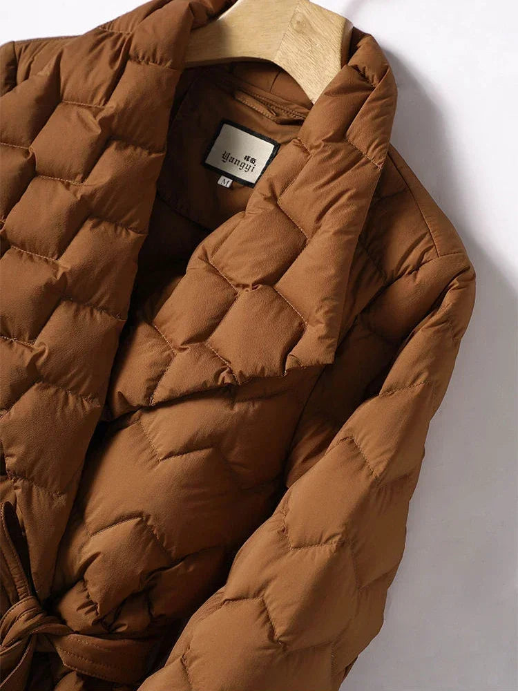 Irina™ | Warmer Wintermantel - Braun / XS