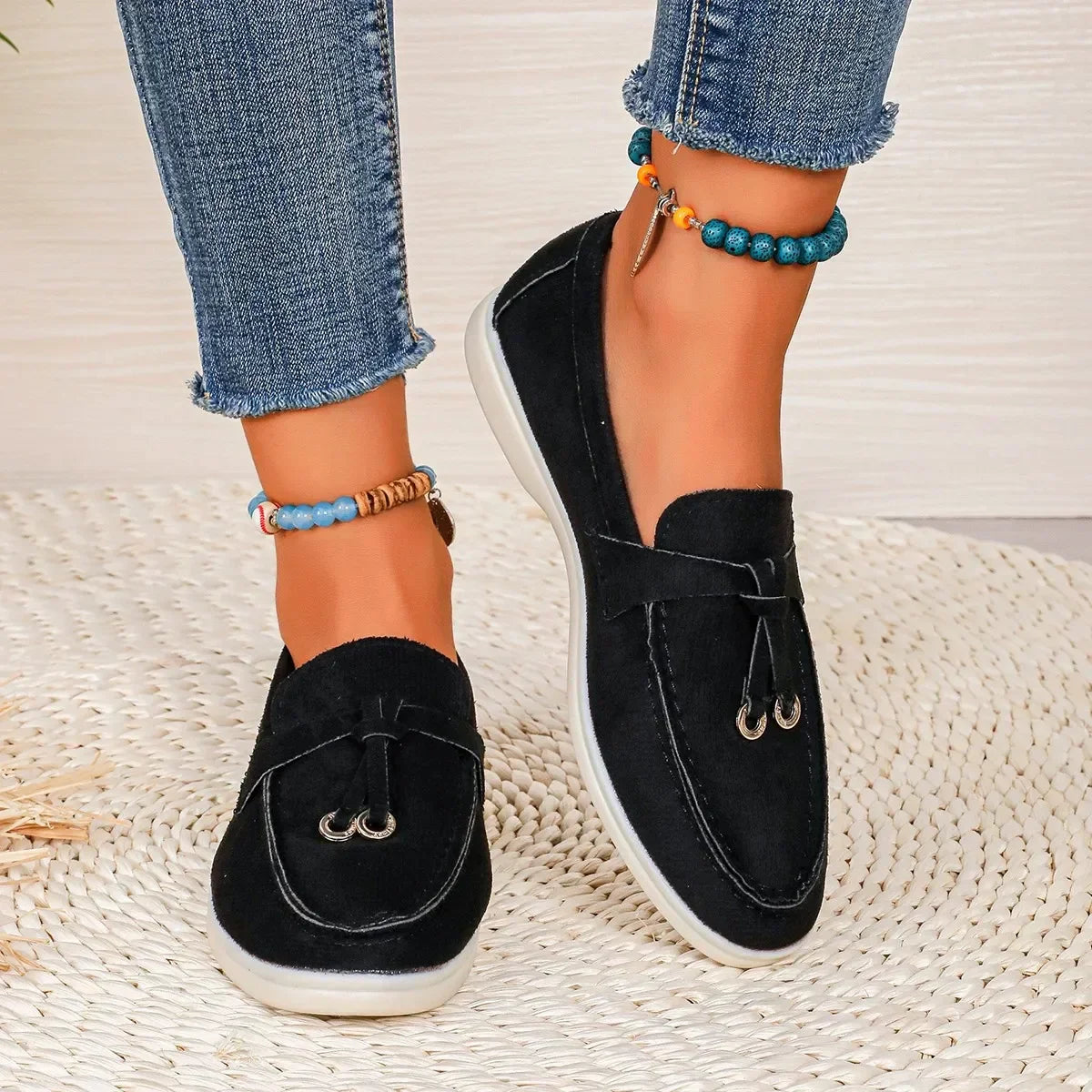 Sheila | Elegante Wildleder-Loafer für Damen