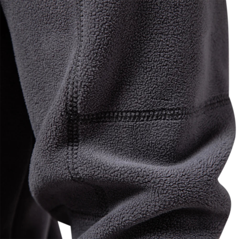 Herman | Kuscheliger Fleecepullover für Männer - Braun / S