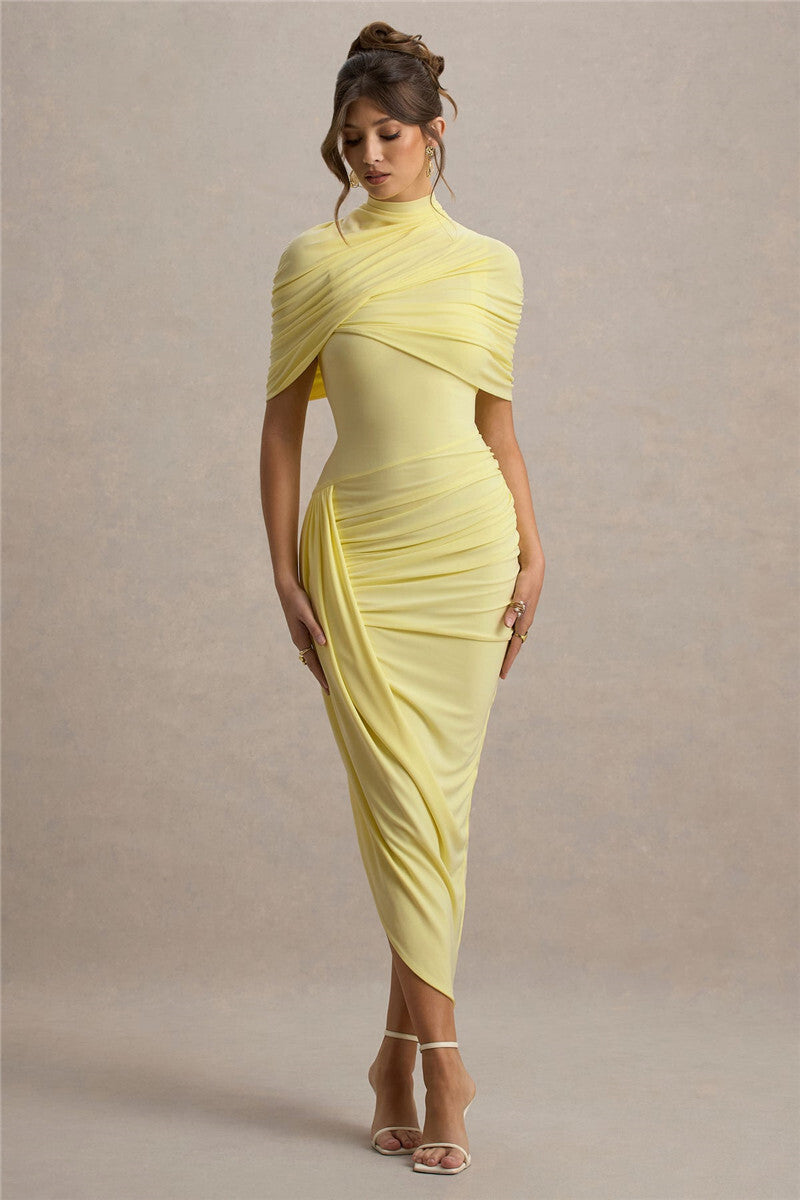 Britt | Elegantes drapiertes Kleid