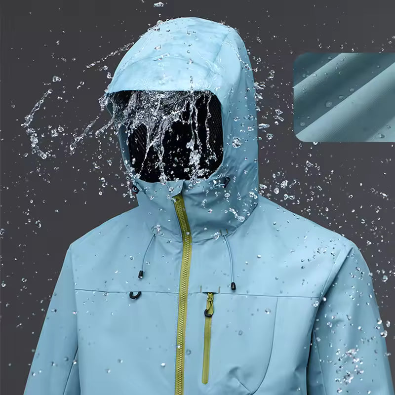 Jaxxon | Leichte wasserdichte Outdoorjacke mit Kapuze