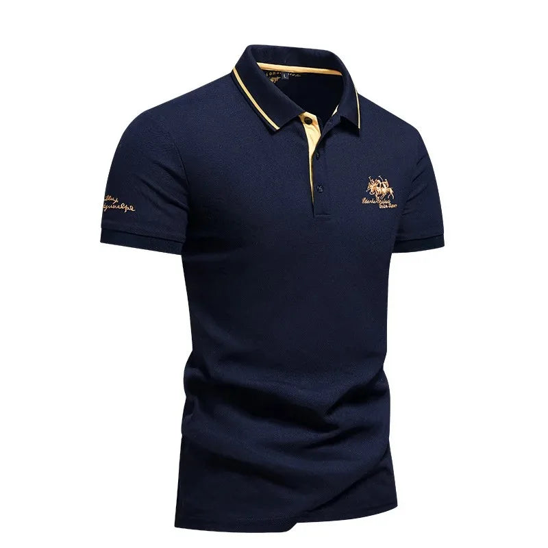 Elmar | Klassisches Poloshirt mit lässigem Kragen