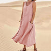 Lorelei | elegantes Leinenkleid für den Sommer