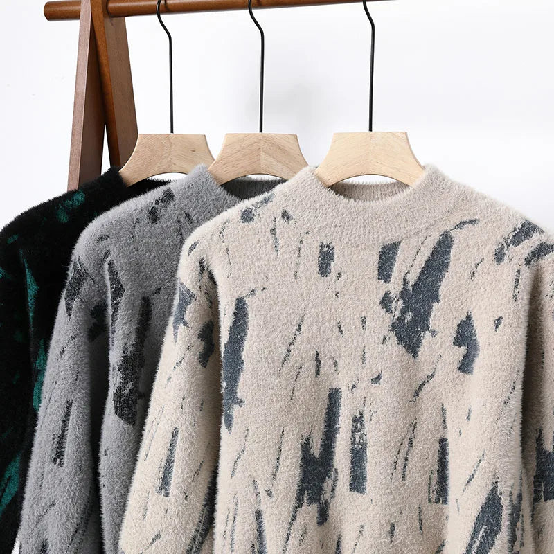 Rafael™ – Kuscheliger Pullover aus Wolle - Khaki / XS