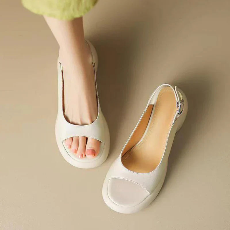 Nylah | orthopädische Sandalen mit offener Ferse für den Sommer