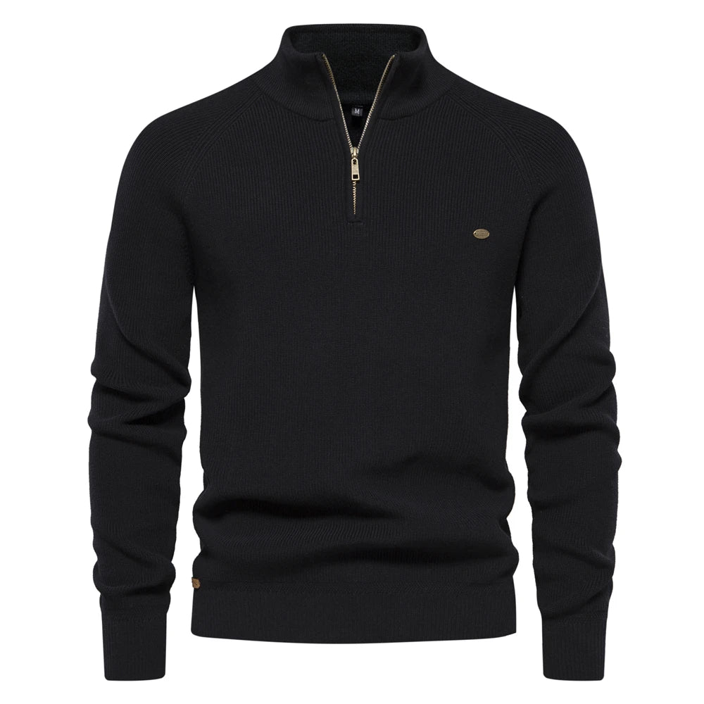 Alaric™ – Traditionelle Herren-Trachtenweste - Tröja - Schwarz / S