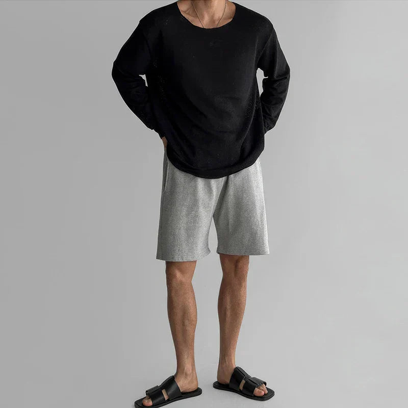 Piere | Stylisches CloudComfort T-Shirt aus Hohlstrick