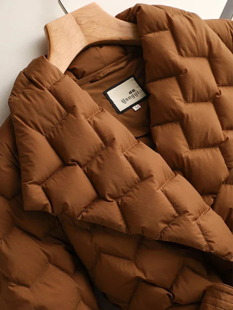 Irina™ | Warmer Wintermantel - Braun / XS