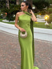 Milani | Zeitloses Maxikleid mit fließendem Umhang