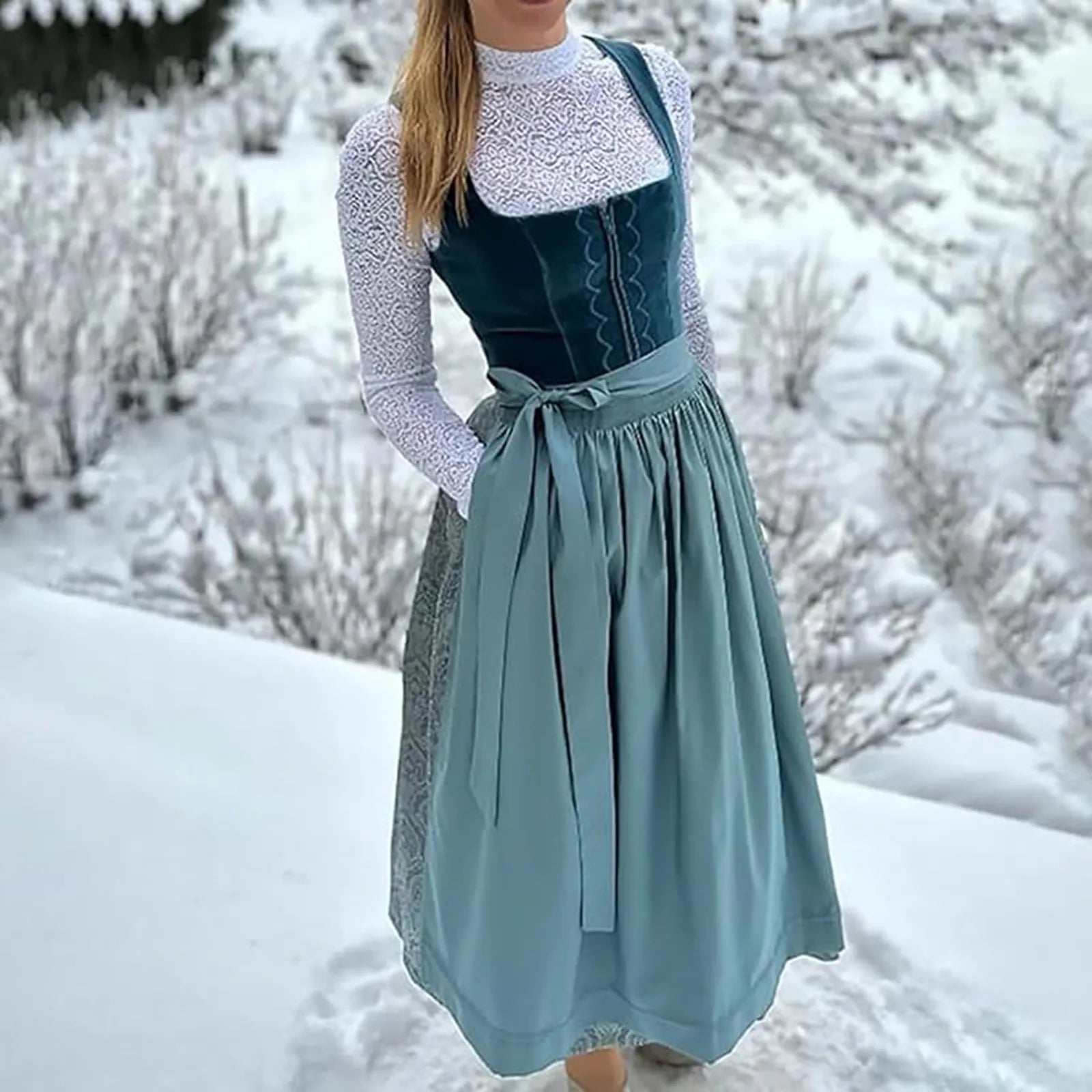 Elegantes Damen Dirndlkleid fürs Oktoberfest