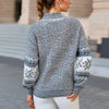 Olga – Klassischer Norwegischer Pullover - Rosa / S