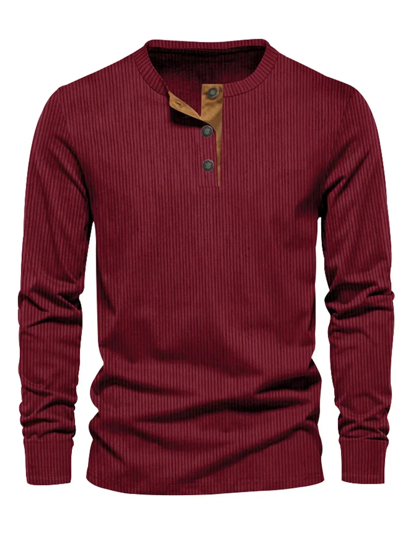Jorge | Gerippter Herren-Casualpullover