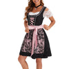 Heidi | Oktoberfest-Biermädchenkleid - Schwarz / M
