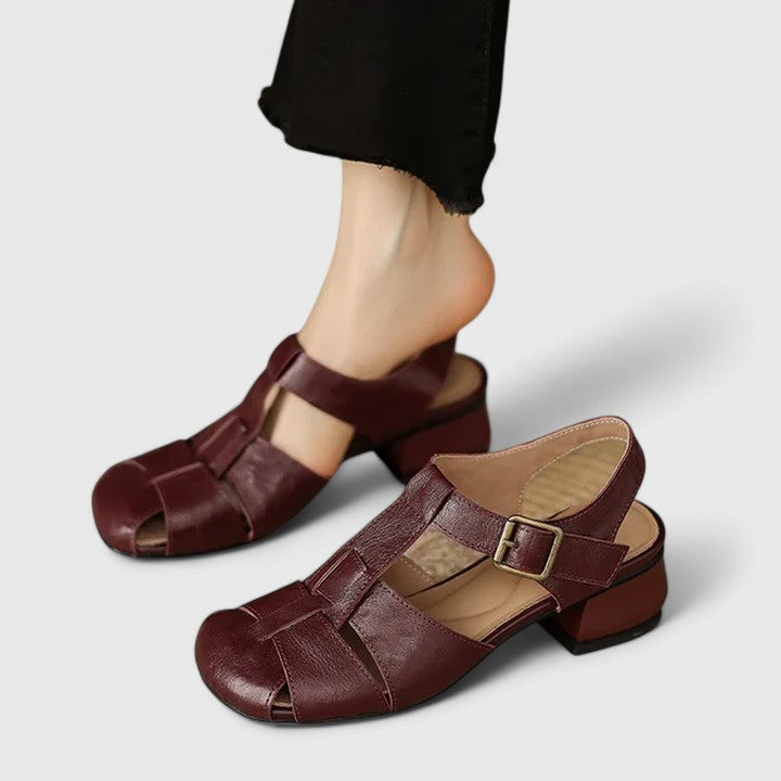 Elodie | elegante Damensandalen, hochwertiges Leder.