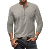 Scott - Knopfleiste Langarm - Taupe / S