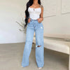 Violet | Trendige High-Waist-Jeans für Damen