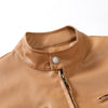 Russel | Zeitlose Lederjacke mit Biker-Flair