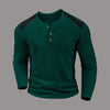 Jovan | Waffelgestreiftes Langarmshirt