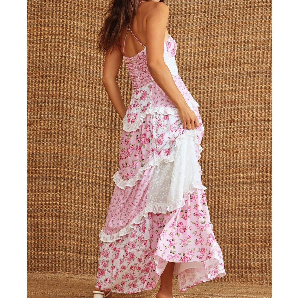 Whitely | Luftiges Boho-Kleid im Vintage-Look