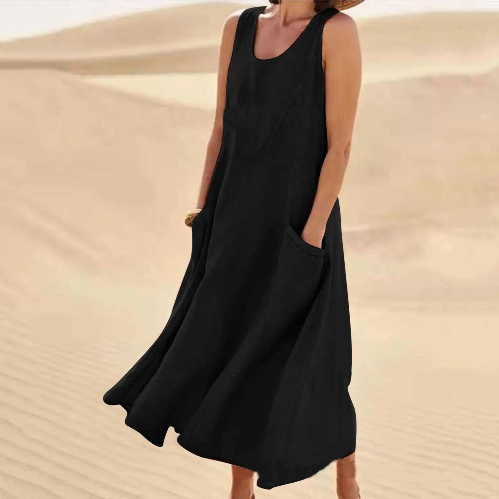 Lorelei | elegantes Leinenkleid für den Sommer