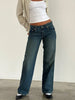 Naomia | Lässige Jeans mit weitem Bein für Damen