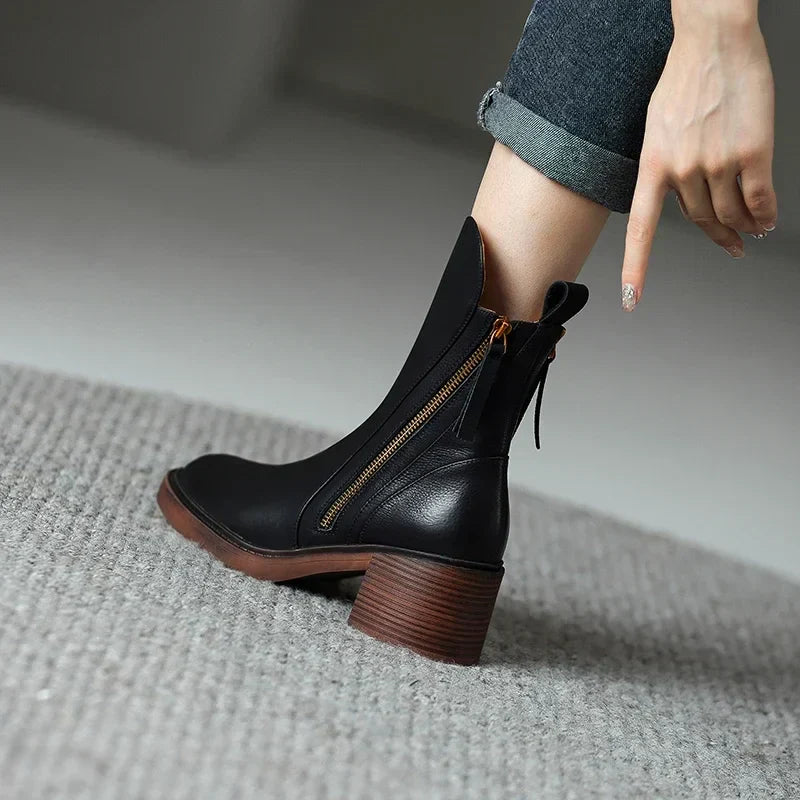 CAROLINE™ | STILVOLLE STIEFEL - Schwarz / 35