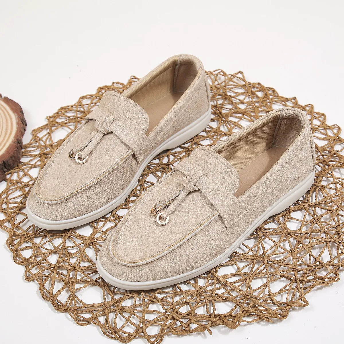 Sheila | Elegante Wildleder-Loafer für Damen