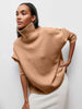 Seraphina™ | Stilvoller Rollkragenpullover für Damen - klänning - Kamel / S