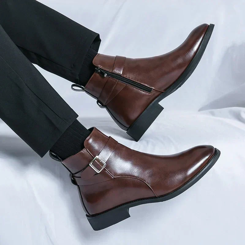 Davion | Klassische Chelsea-Stiefel für Herren