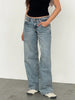 Naomia | Lässige Jeans mit weitem Bein für Damen