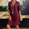 Tea | Lässiges Leinenhemdkleid