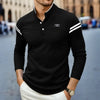 Hamad | Modernes, tailliertes Langarmshirt mit Kragen