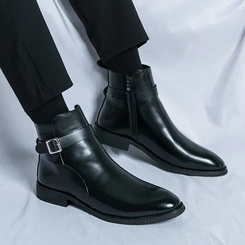 Davion | Klassische Chelsea-Stiefel für Herren