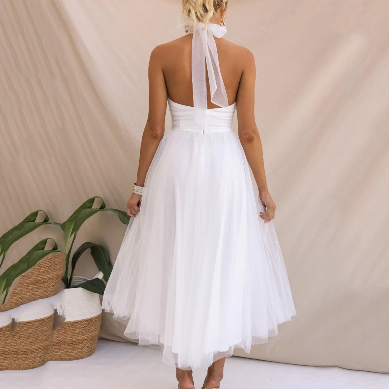 Jovie | Zeitloses, elegantes ärmelloses Kleid