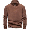 Herman | Kuscheliger Fleecepullover für Männer - Braun / S
