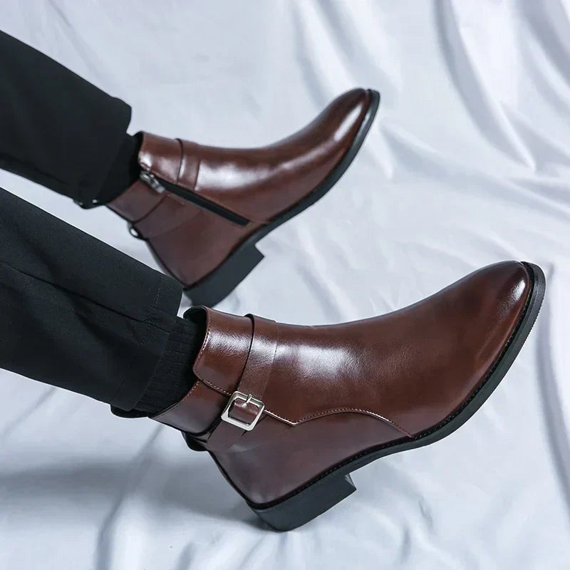Davion | Klassische Chelsea-Stiefel für Herren