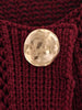 Mira™ - Modische Strickjacke - Weinrot / S