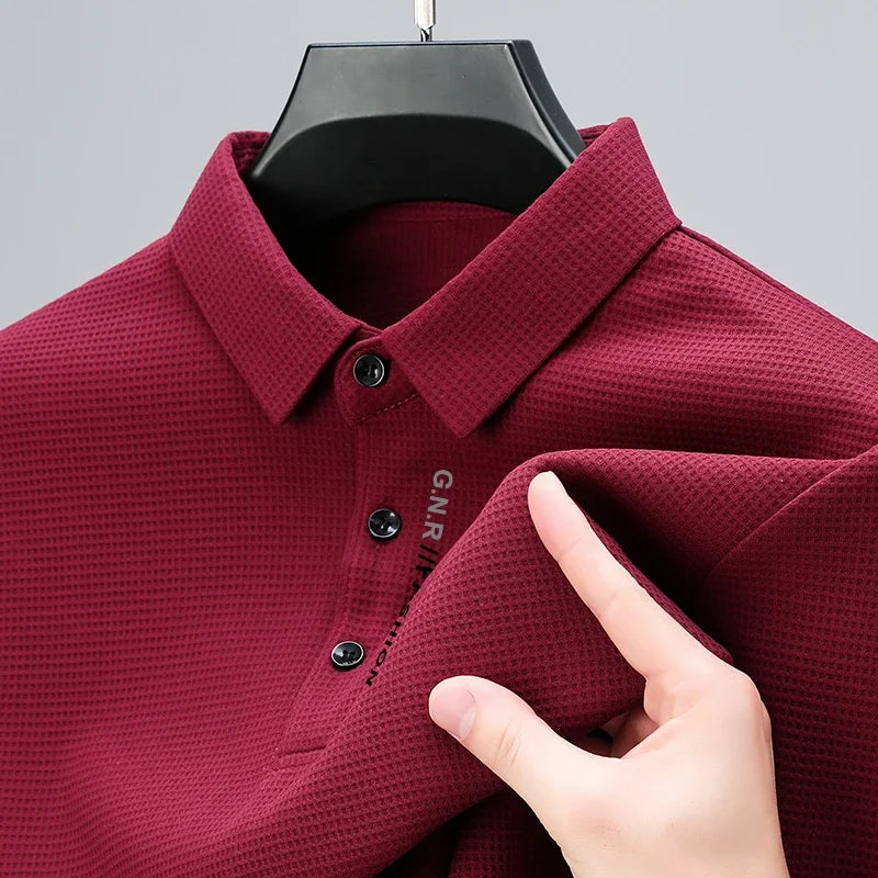 Ellard | Klassisches Langarm-Poloshirt für Herren