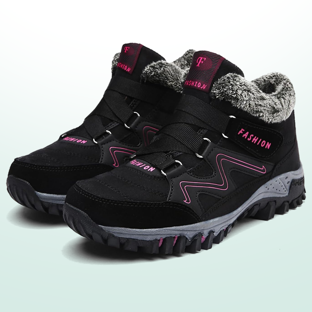 Zarui™ Orthopädische Winterschuhe - Orthopädische Winterschuhe - Schwarz Rosa / 35