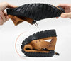 Ethan™ | Aviator Leder-Sandalen mit Wickelzehe