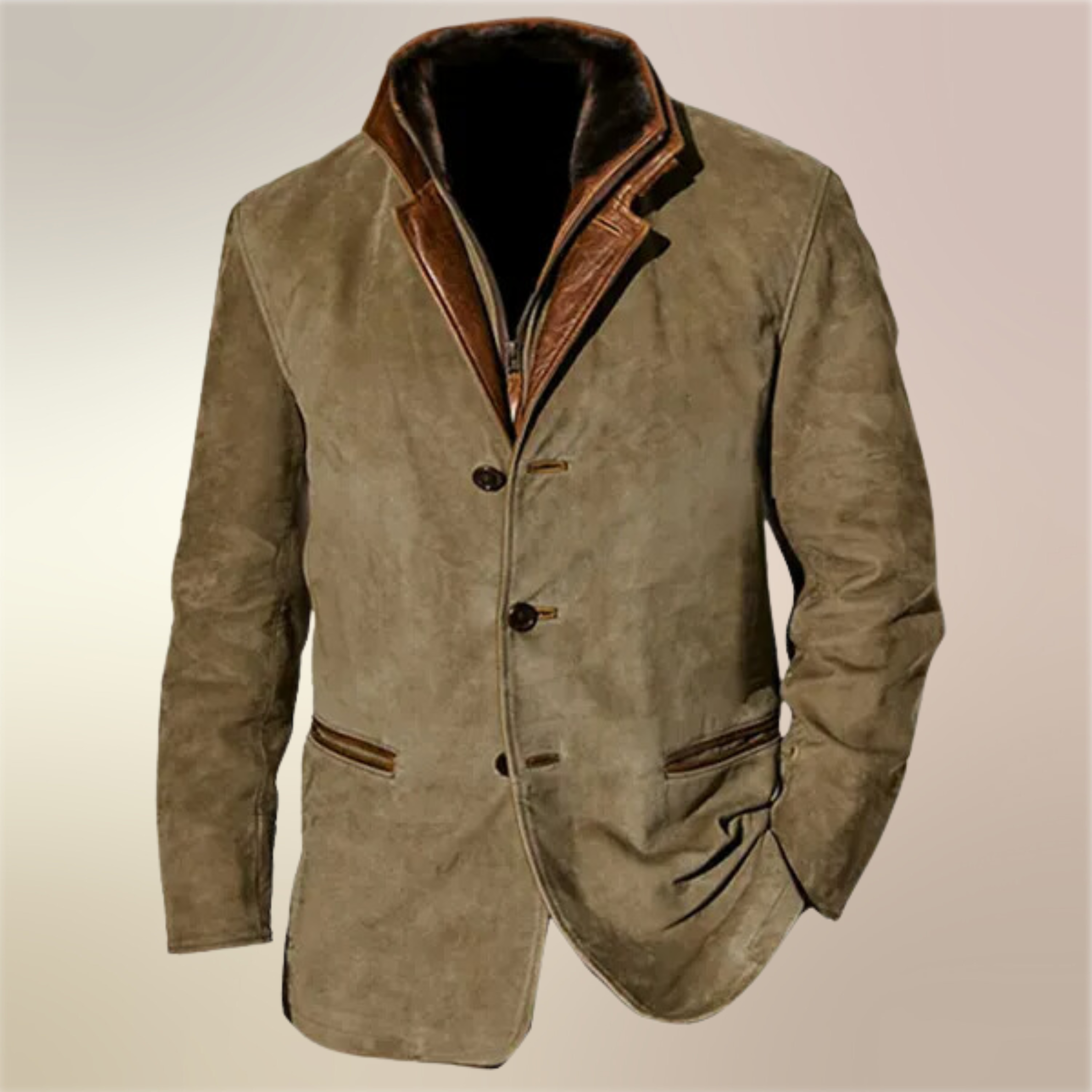 Moritz™ | Vintage Jacke - Khaki / S