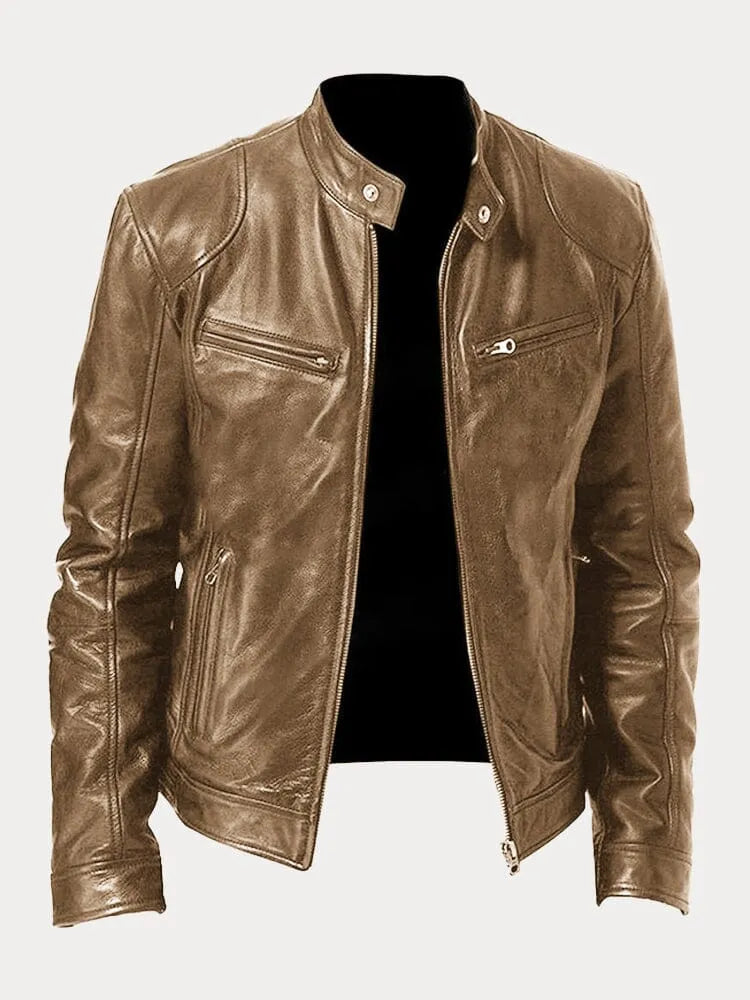 Kiko | Lässige Lederjacke