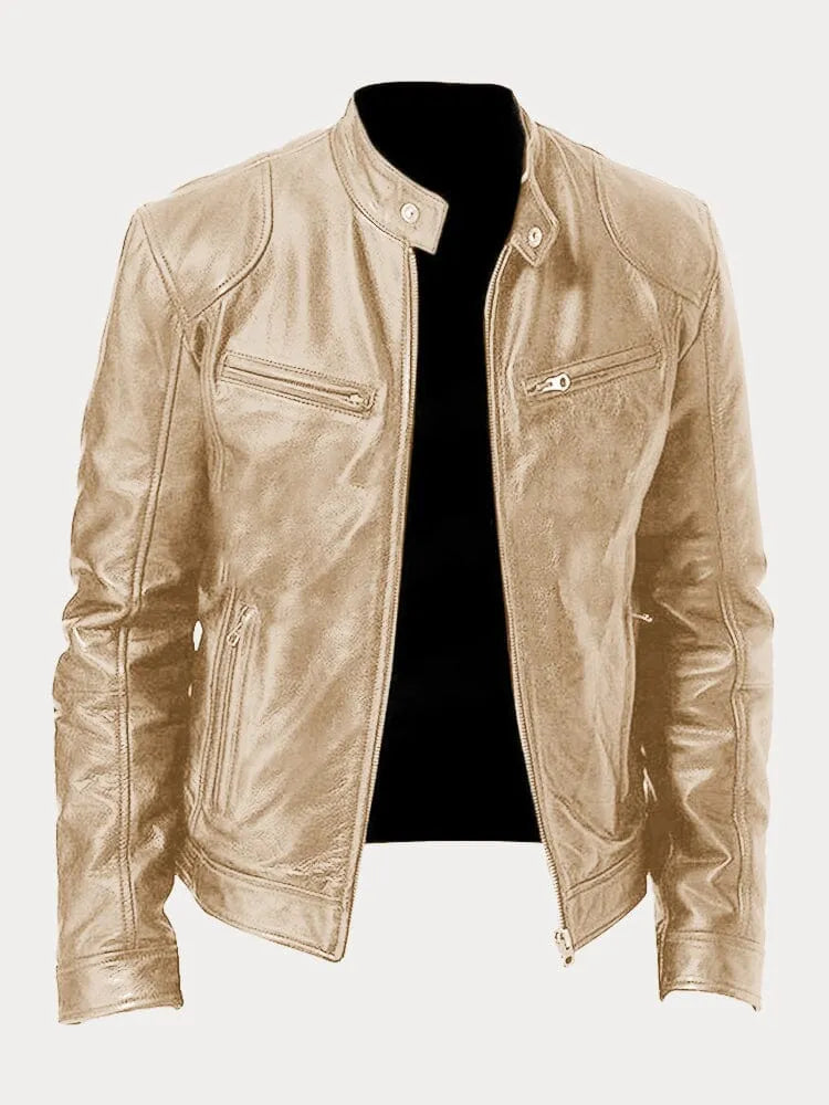 Kiko | Lässige Lederjacke