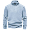 Herman | Kuscheliger Fleecepullover für Männer - Hellblau / S