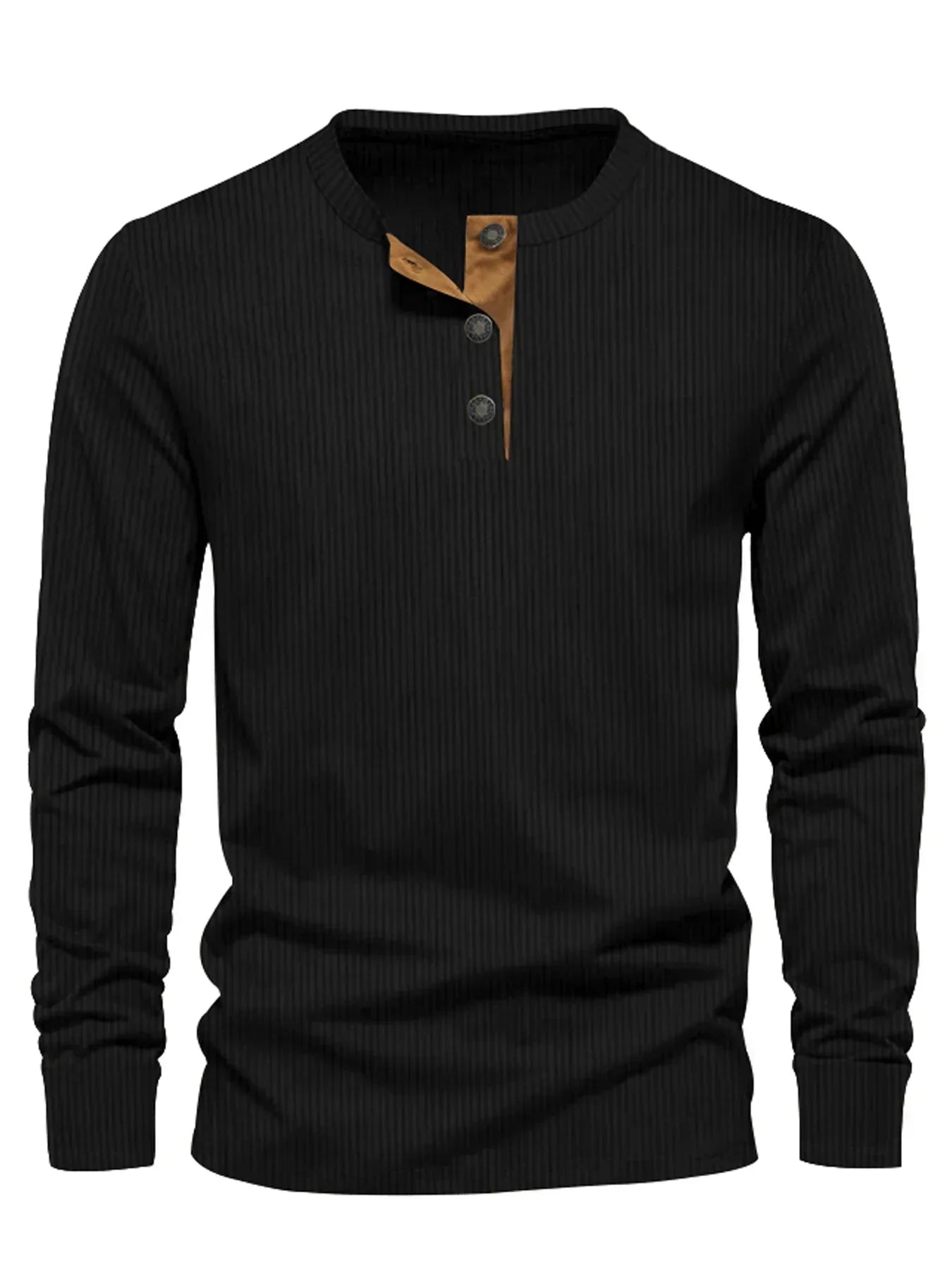 Jorge | Gerippter Herren-Casualpullover