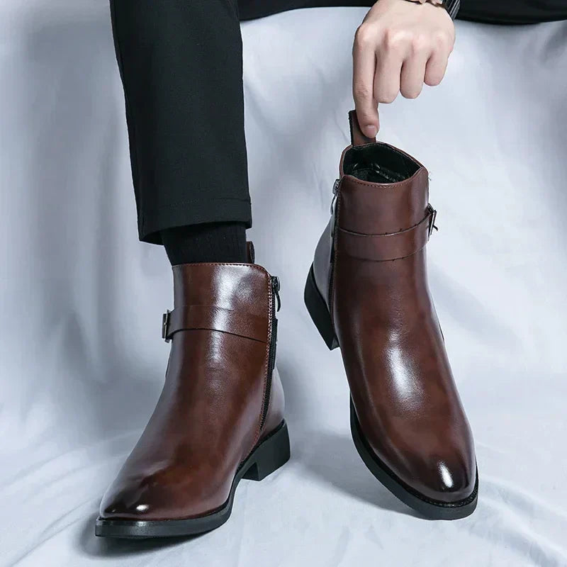 Davion | Klassische Chelsea-Stiefel für Herren