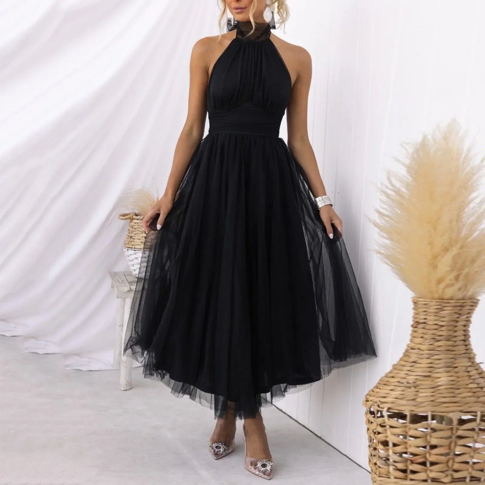 Jovie | Zeitloses, elegantes ärmelloses Kleid