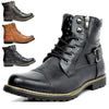 Kakui - Constable Schnürstiefel aus Leder - Schwarz / 38